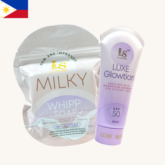 Luxe Skin - Bundle Glowtion and Whipped Soap