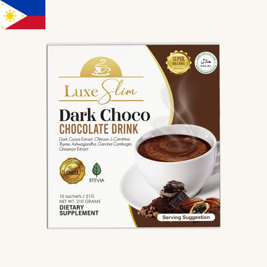 Luxe Slim - Dark Choco Chocolate Drink (10 x 21g) 210g