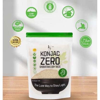 Luxe Slim - Konjac Zero Shirataki Dry Rice (80g)