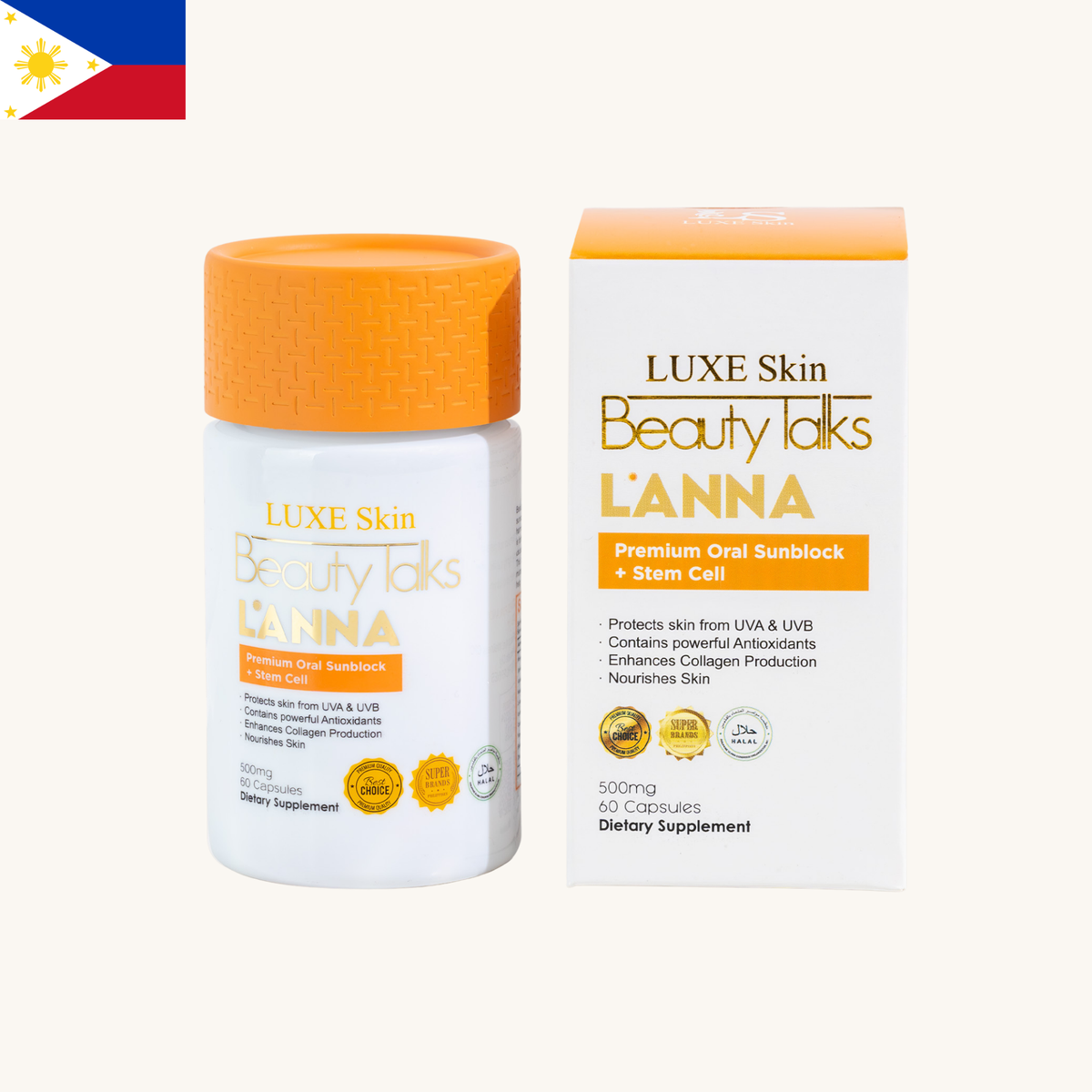 Luxe Slim - Luxe Skin Beauty Talks L Anna (60 Capsules)