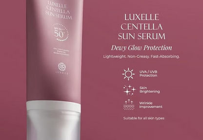 Luxelle - Centella Sun Serum SPF50 PA++++ (50ml)