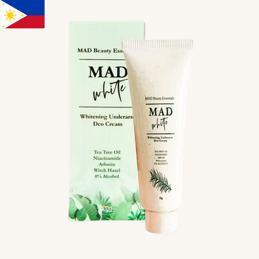 Mad Beauty Essentials - Mad White Underarm Deo Cream (30g)