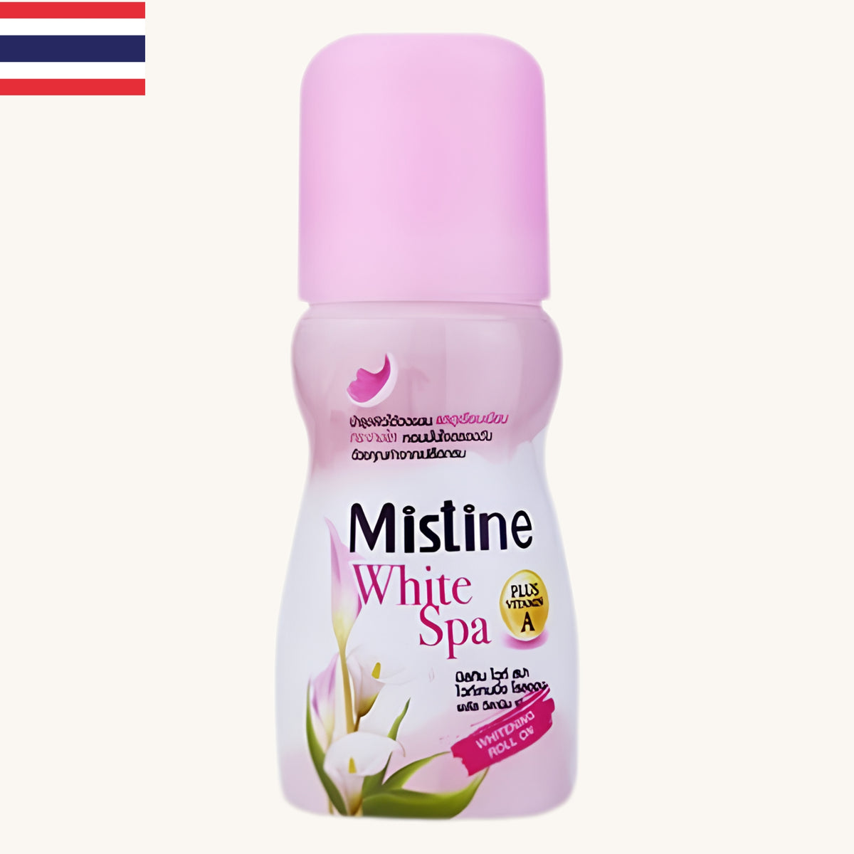 Mistine - White Spa Roll On Pink (35ml)