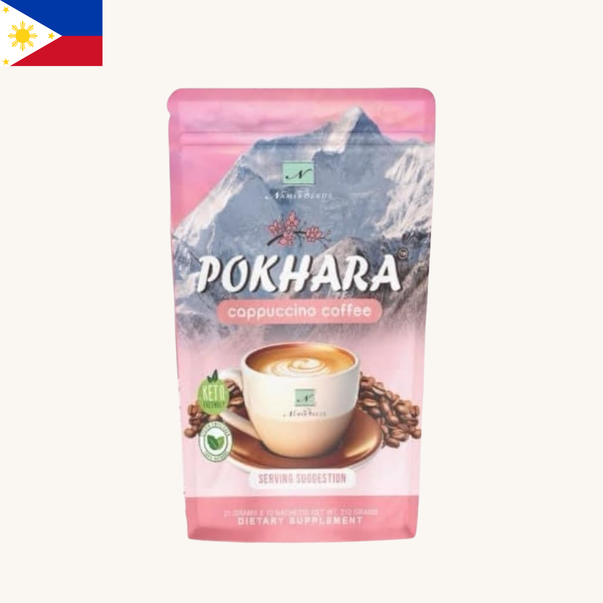 Namiroseus - Pokhara Cappuccino Coffee (10 x 21g) 210g