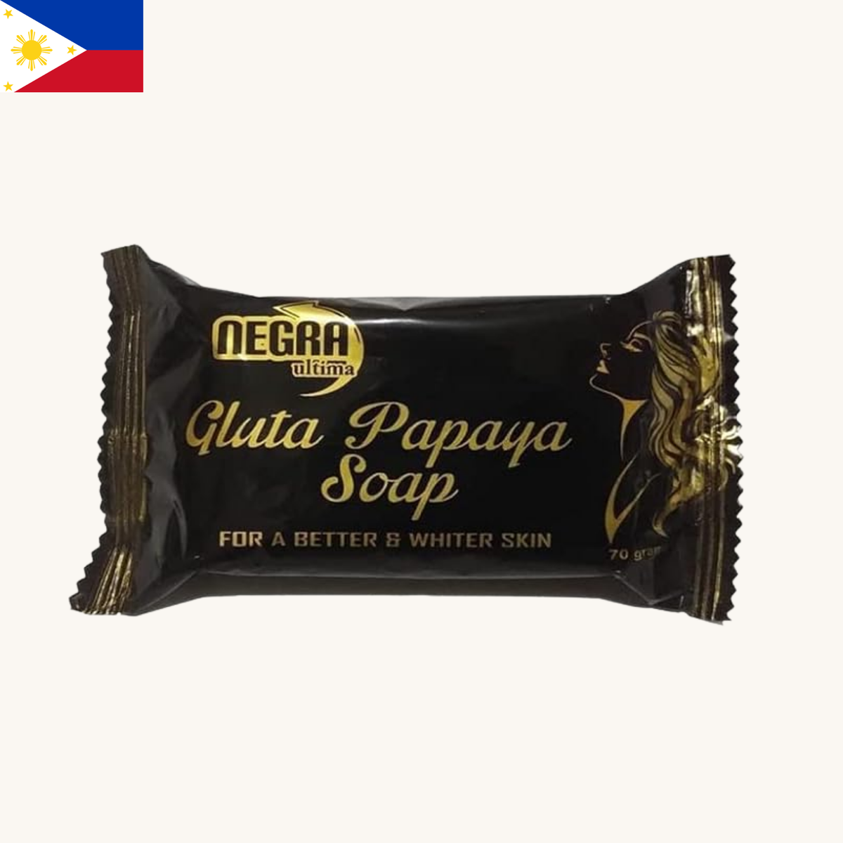 Negra Ultima -  Gluta Papaya Soap (70g)