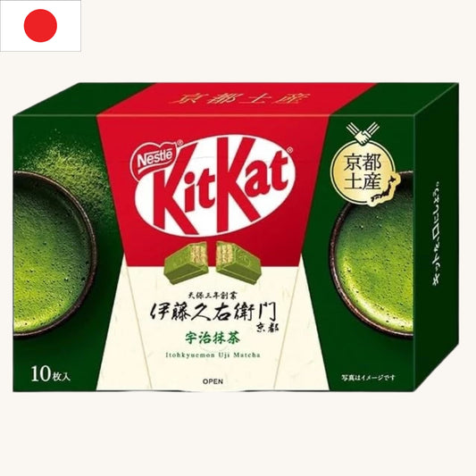 Nestle - KitKat Chocolate Wafer Biscuits Ito Kyuemon Uji (10pcs)