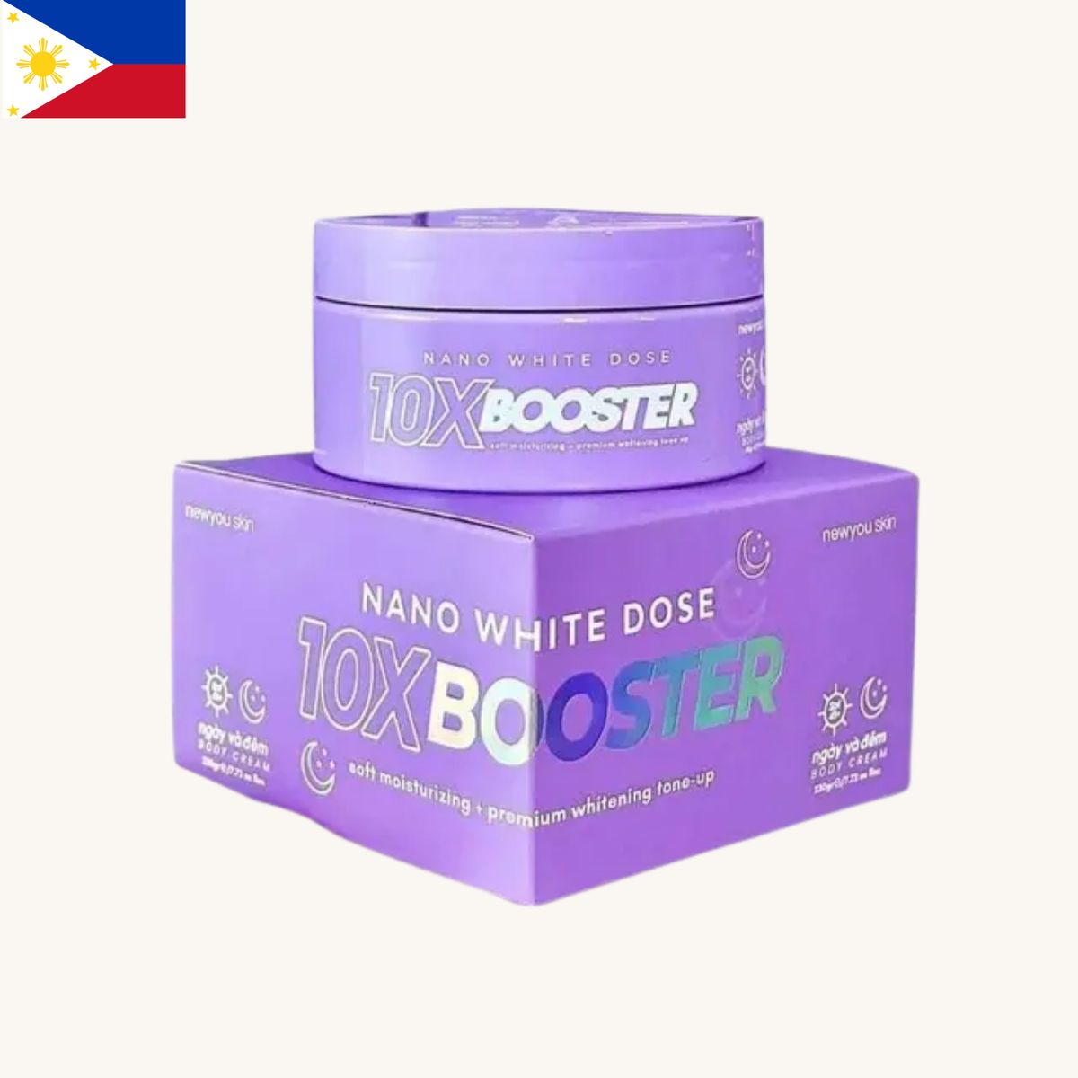 New You Skin - Nano White Dose 10x Booster SPF45 (230g)