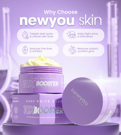 New You Skin - Nano White Dose 10x Booster SPF45 (230g)