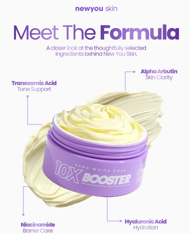 New You Skin - Nano White Dose 10x Booster SPF45 (230g)