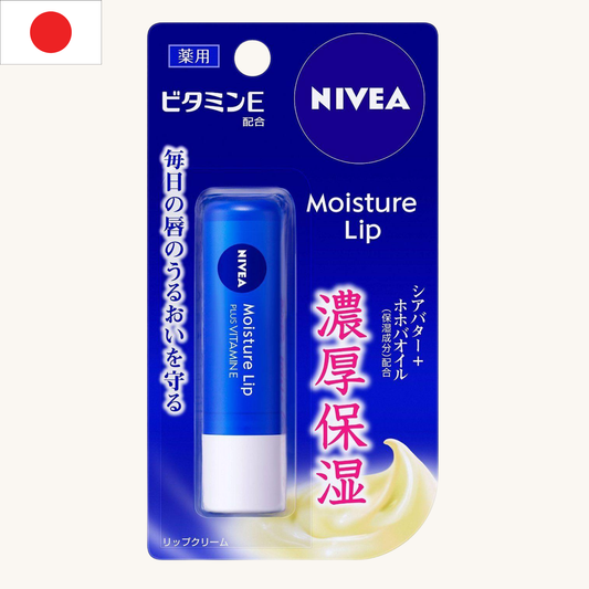 Nivea Japan - Moisture Lip Balm Plus Vitamin E (3.9g)