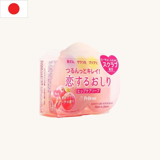 Pelican - Peach Scrub Soap (80g)