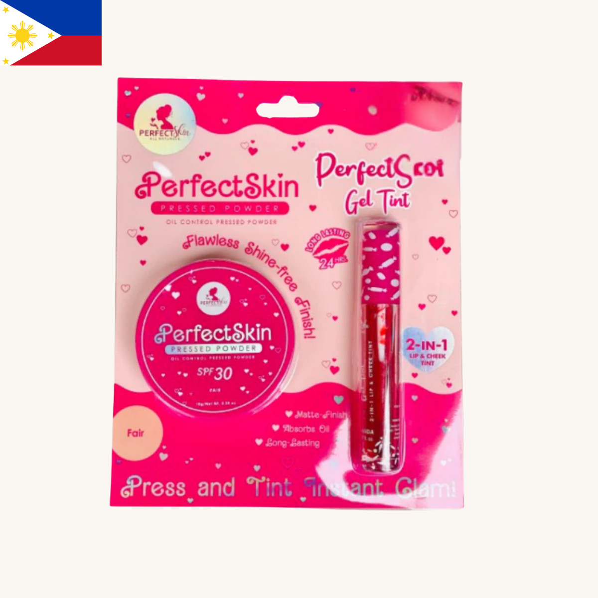 Perfect Skin - Pressed Powder SPF30 + 2 in 1 Gel Tint (Fair)
