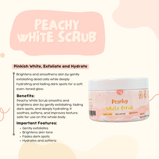 Pretty Jin - Peachy White Scrub (250ml)