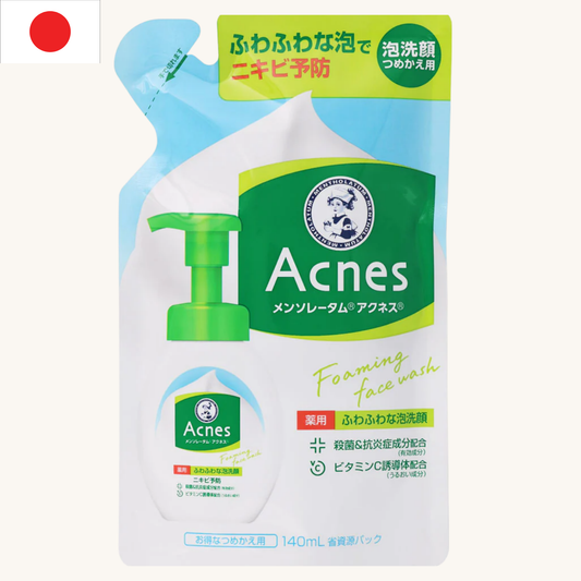 Rohto Mentholatum - Acnes Foam Wash Refill (140ml)