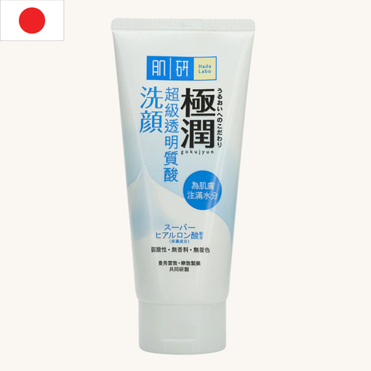Rohto Mentholatum - Hada Labo Goku-Jyun Super Hyaluronic Face Wash (100g)
