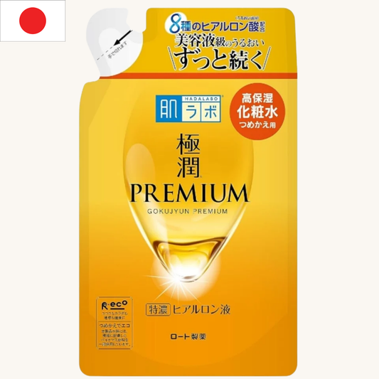 Rohto Mentholatum - Hada Labo Gokujyun Premium Lotion Refill (170ml)