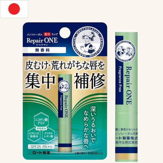 Rohto Mentholatum - Repair One Medicated Lip Blam SPF25 PA++ (2.3g)