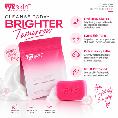 Ryx Skin - Power Bright Bleaching Whipped Beauty Bar  (5 x 70g)
