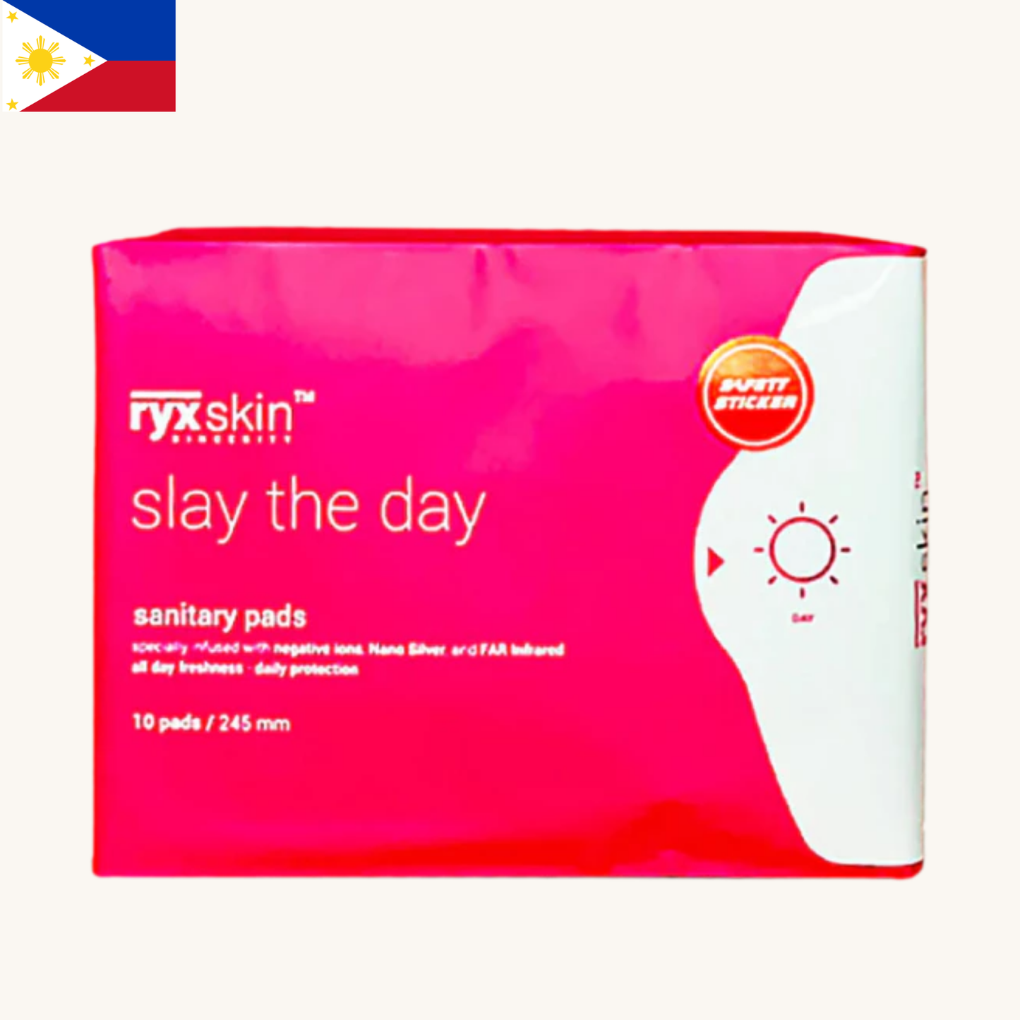 Ryx Skin - Slay The Day Sanitary Pads (10 pads x 245mm)