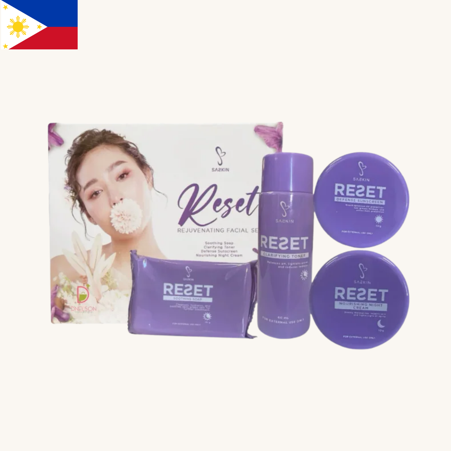 SaSkin - Reset Rejuvenating Facial Set