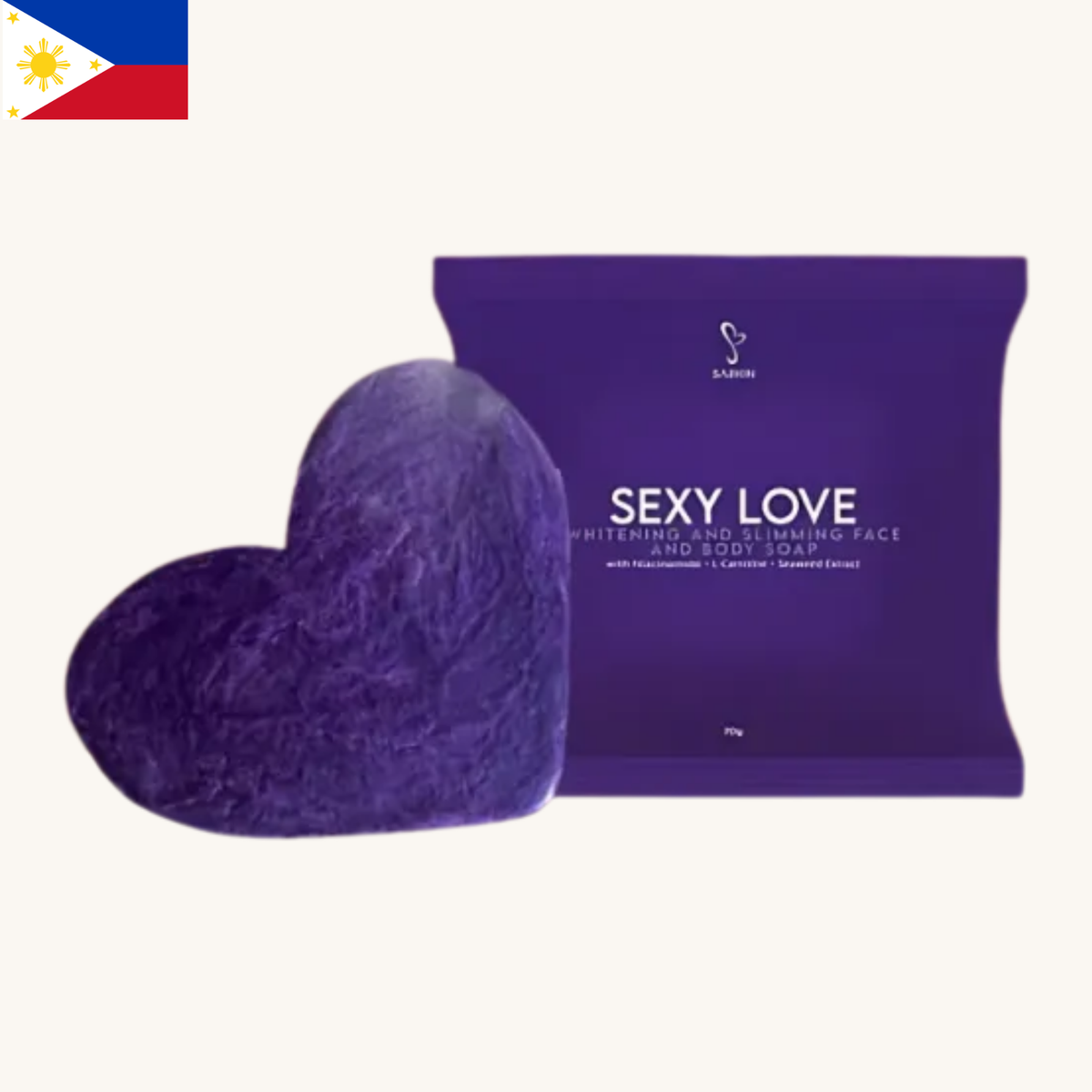 SaSkin - Sexy Love Whitening Soap (70g)