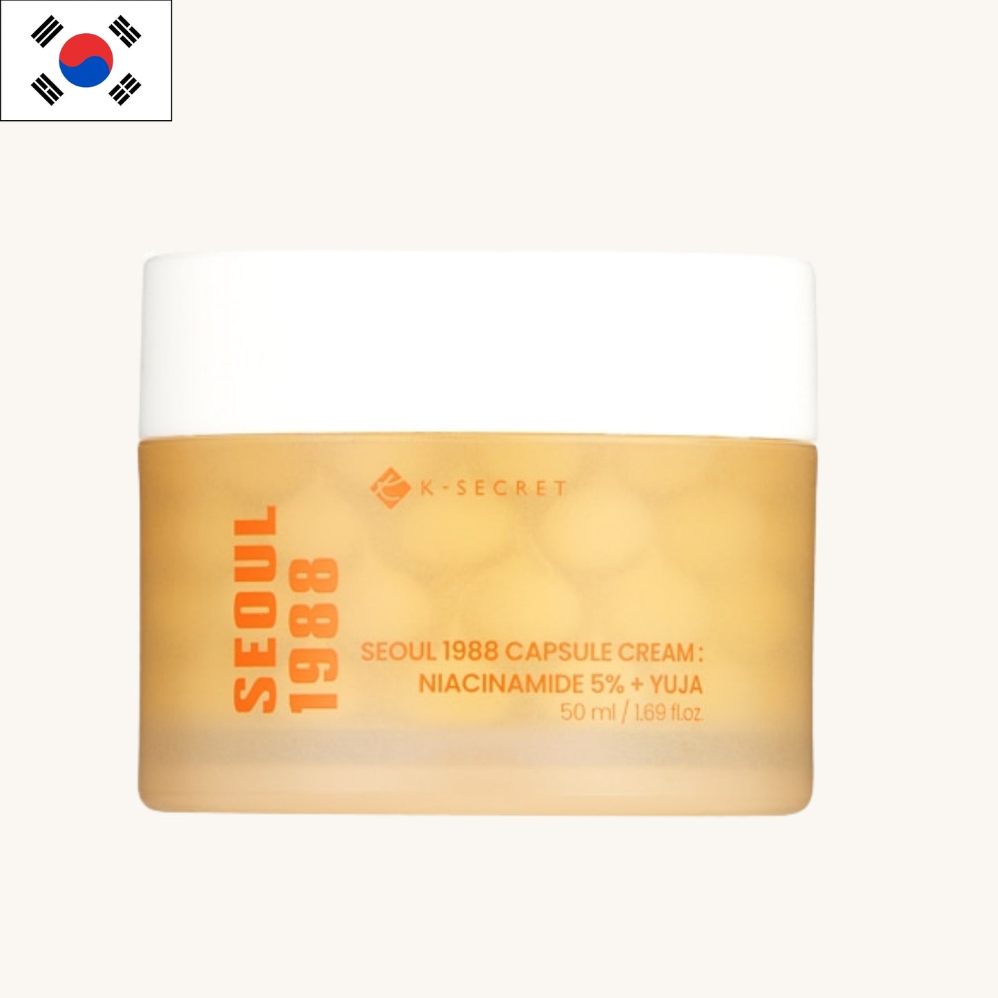 Seoul 1988  - Capsule Cream Niacinamide 5% + Yuja (50ml)