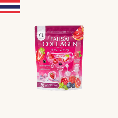 Fahsai - Collagen Mix Berry Powder Drink (30 x 10g)