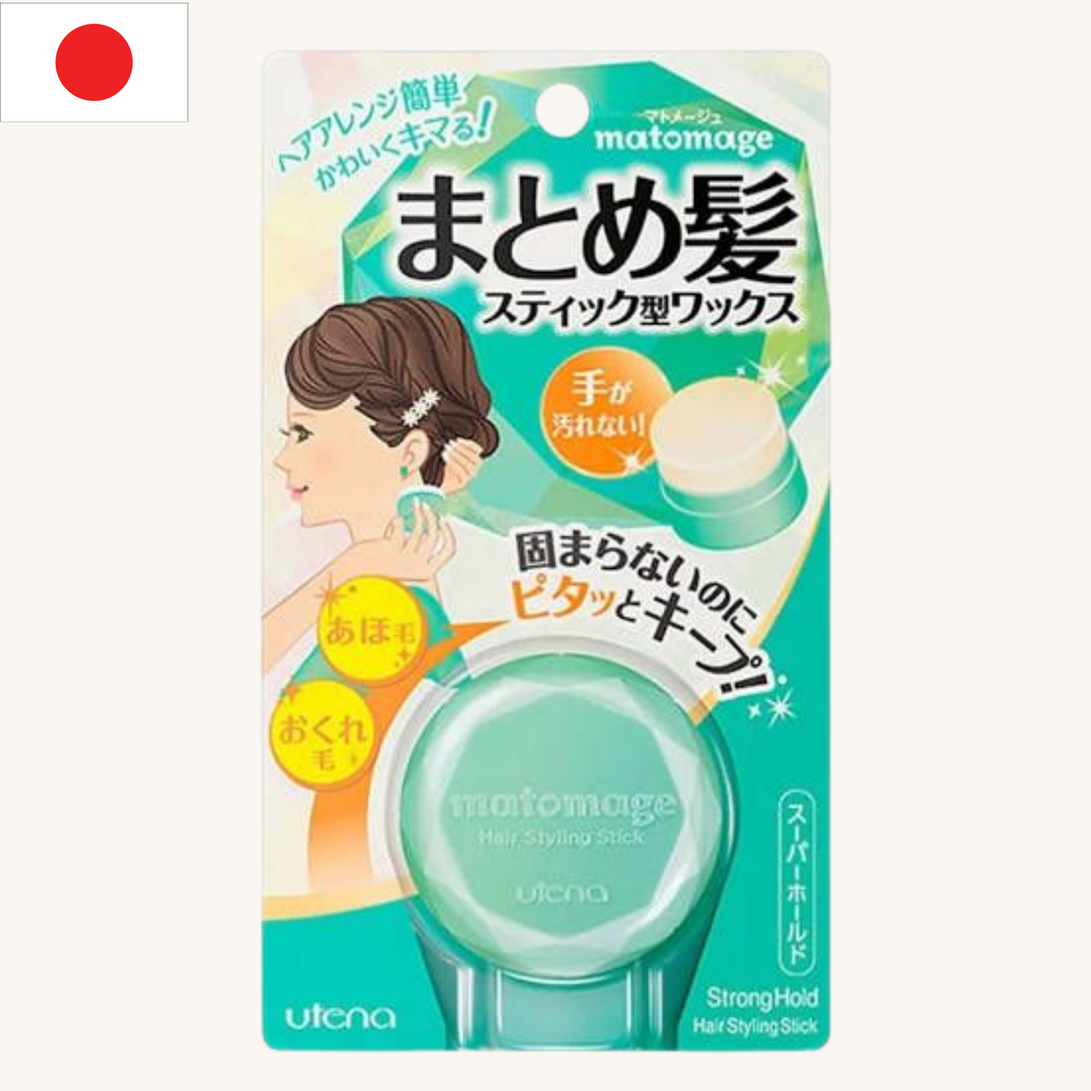 Utena - Matomage Hair Styling Stick Super Hold (13g)