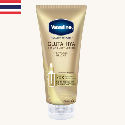 Vaseline - Gluta Hya Flawless Bright (Glow) Serum Burst Lotion (300ml)