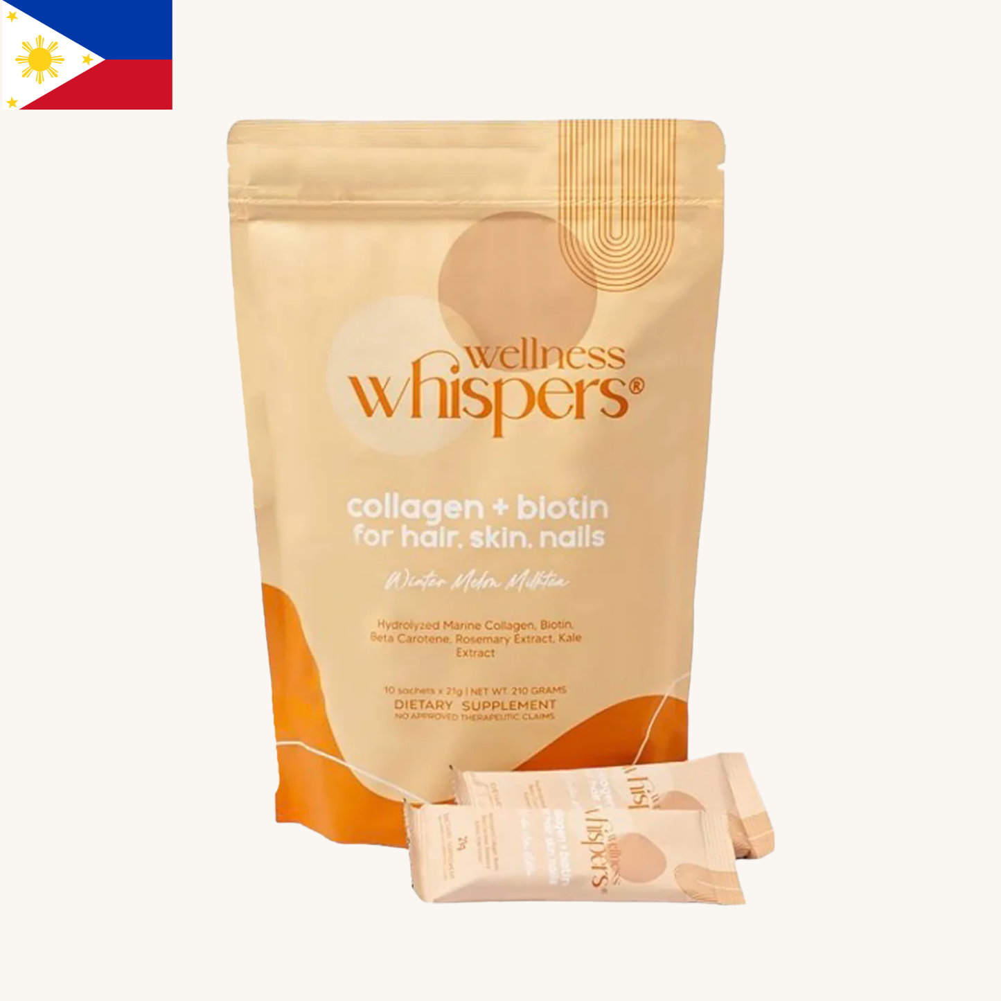Wellness  Whisper - Wellness Collagen+Biotin (10 x 21g)