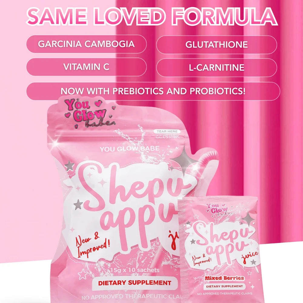 You Glow Babe - Shepu Appu Slimming Juice (10 x 15g)
