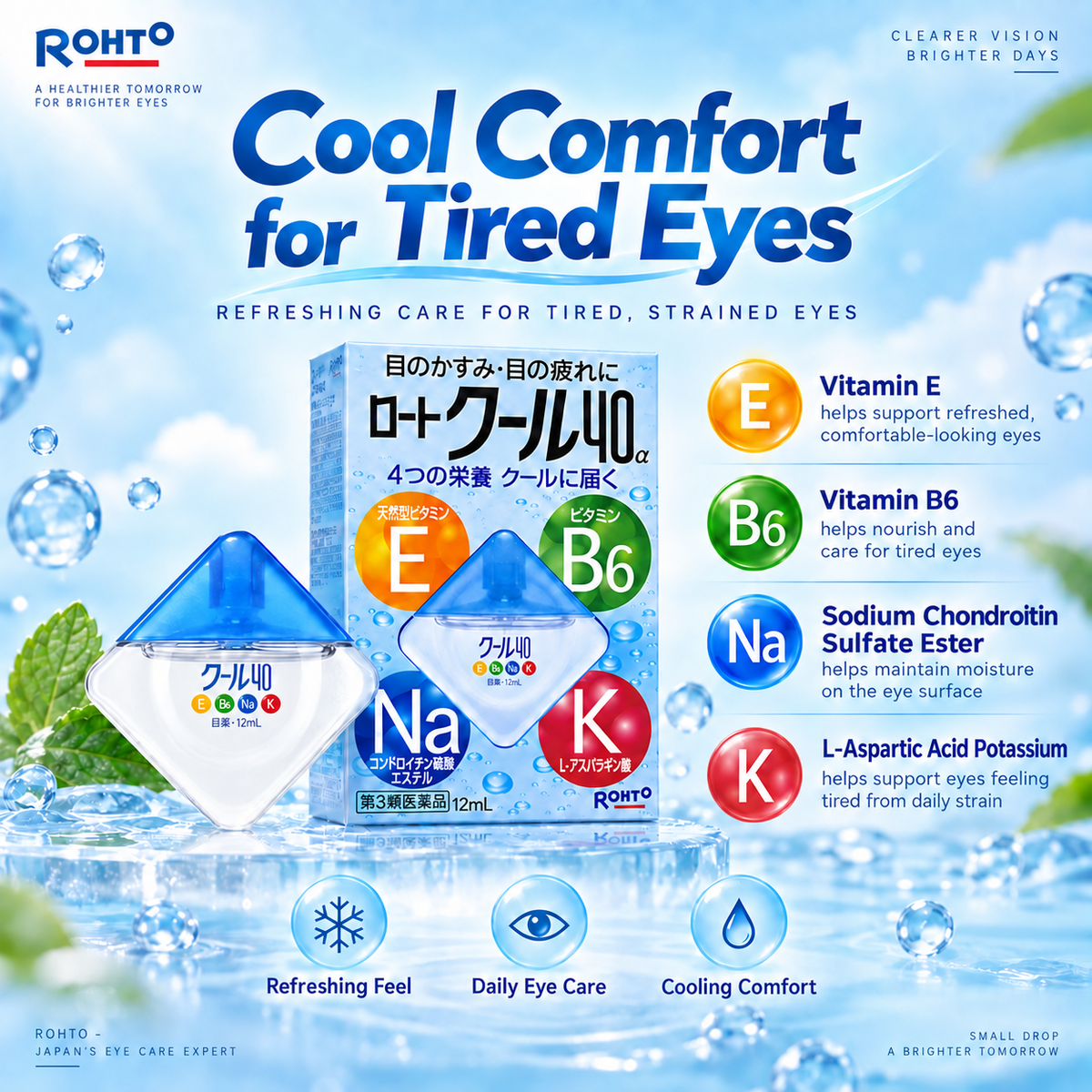 Rohto - Cool 40α Eye Drop (12ml)