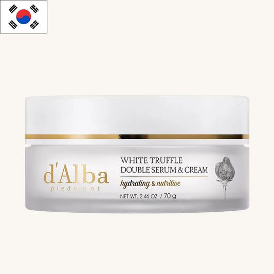 d'Alba-  White Truffle Double Serum & Cream (70g)