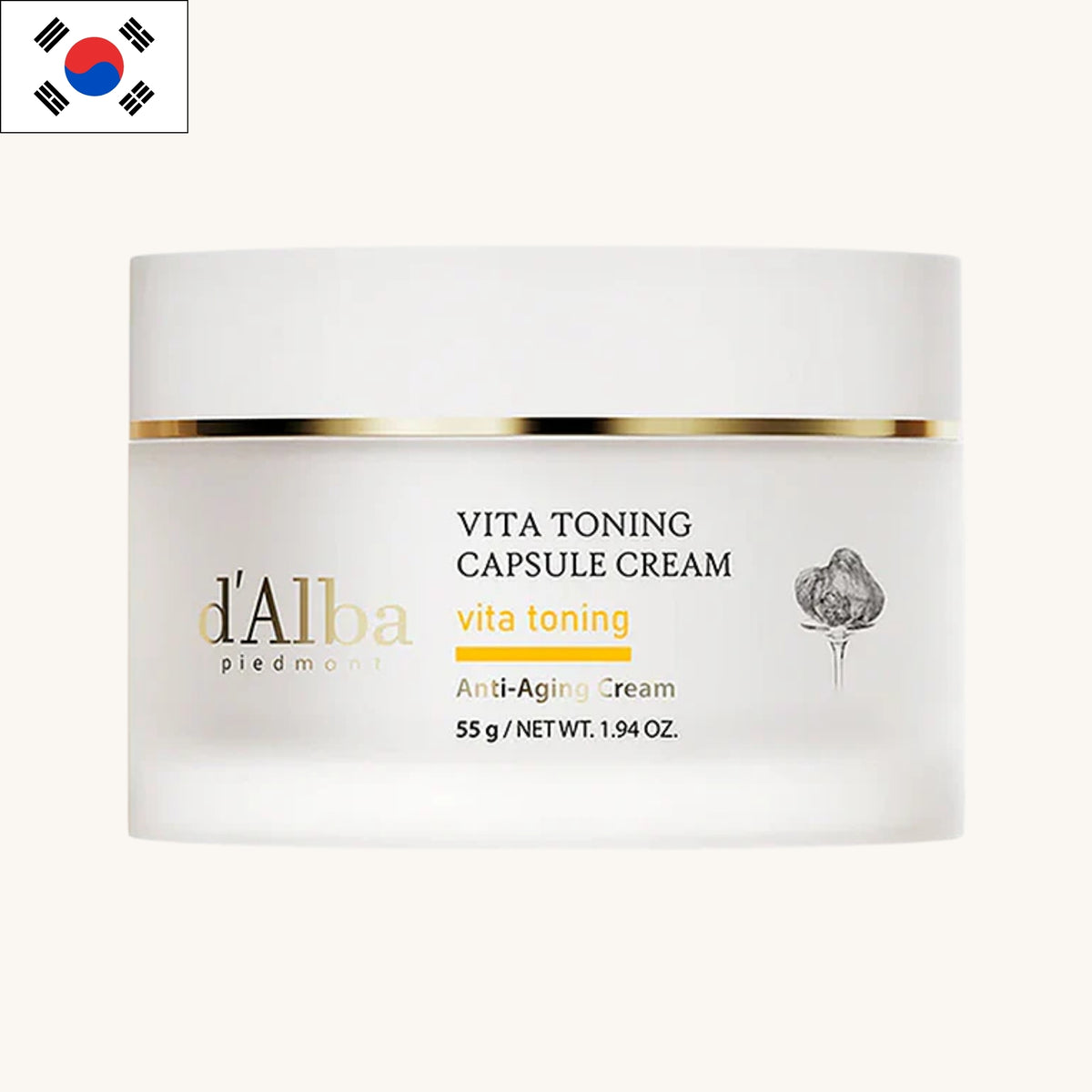 d'alba - Piedmont Vita Toning Capsule Cream (55g)
