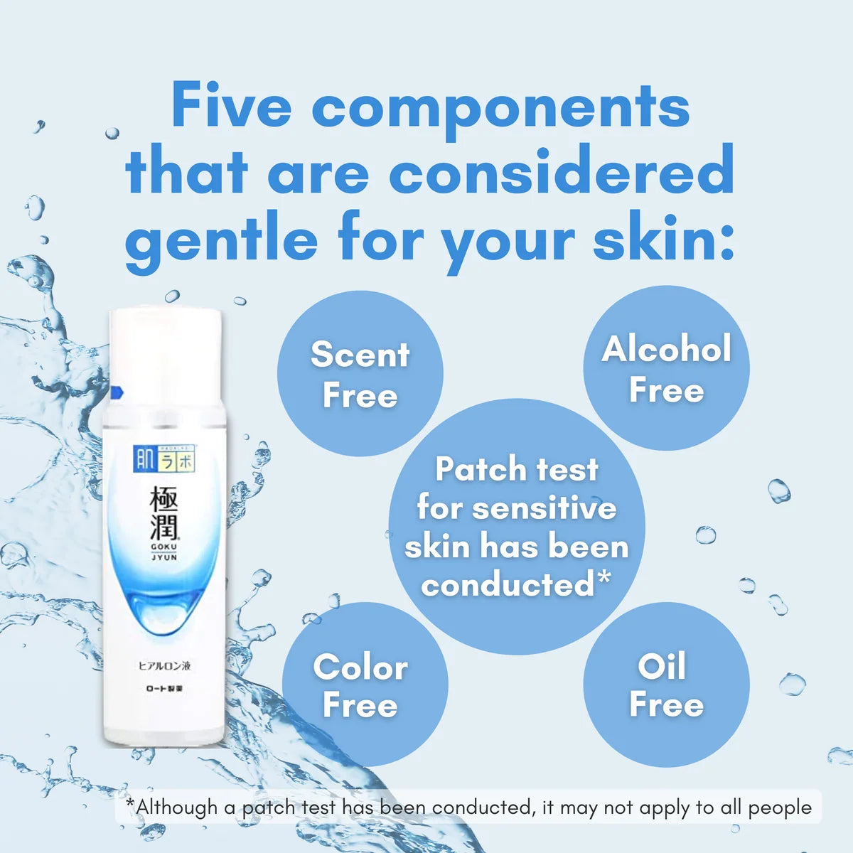 Rohto Mentholatum - Hada Labo Gokujyun Hyaluronic Acid Lotion Moist  (170ml)