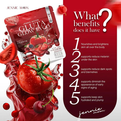 Jennie Moon - Gluta Glow Lyco Drink Powder (30 Sachets)