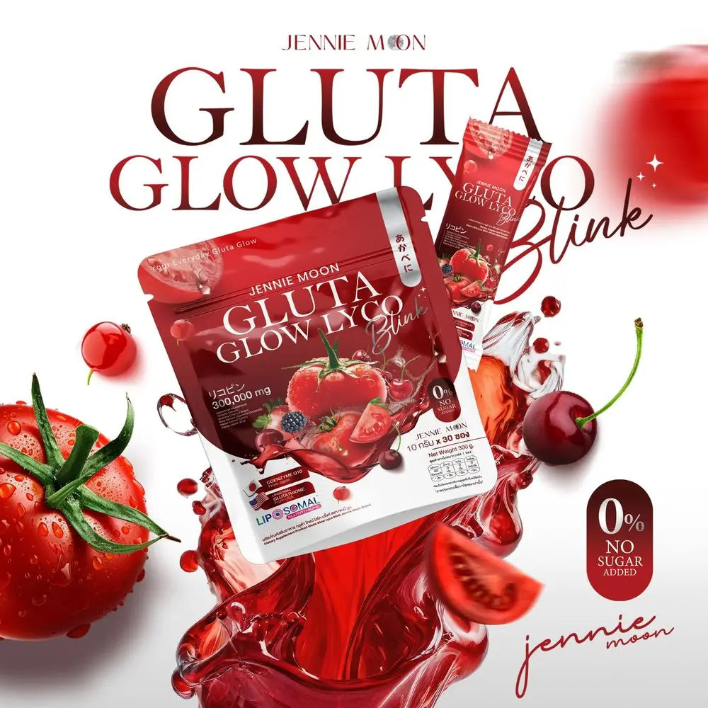 Jennie Moon - Gluta Glow Lyco Drink Powder (30 Sachets)