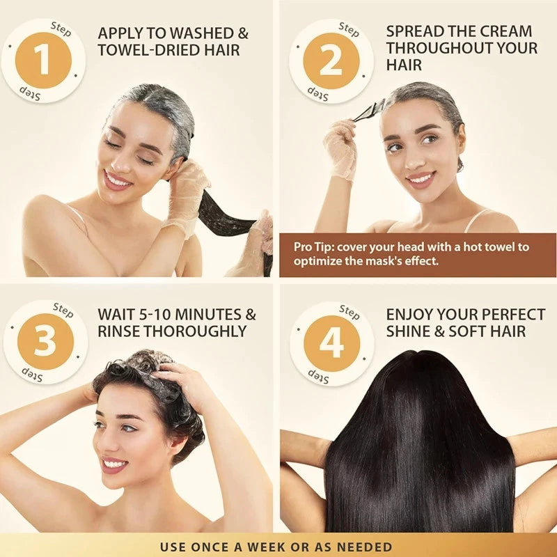 Kormesic - Argan Oil Keratin Hair Mask (350g)