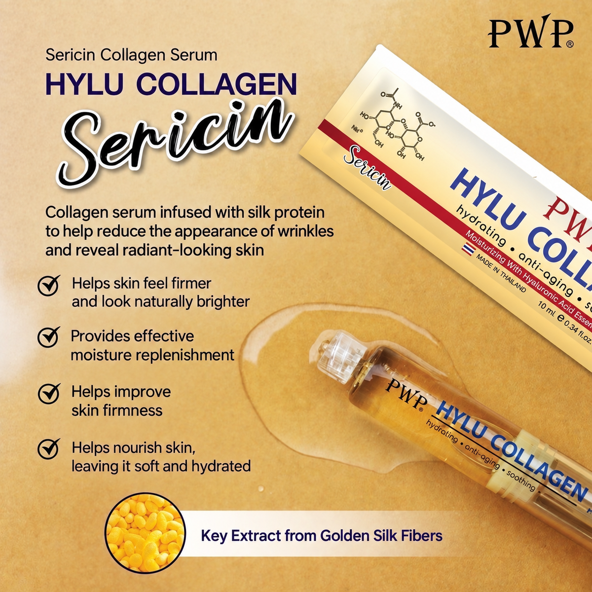 PWP - Hylu Collagen Serum (10ml)