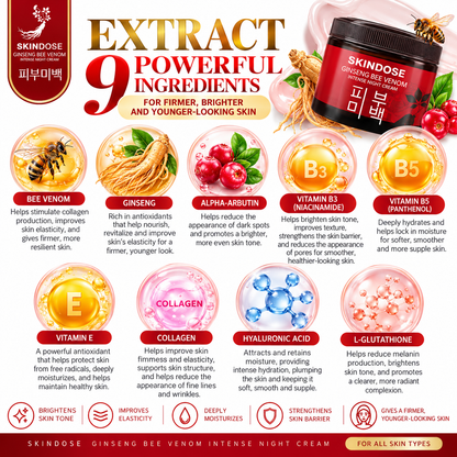 Skindose – Ginseng Bee Venom (400g)