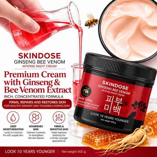 Skindose – Ginseng Bee Venom (400g)