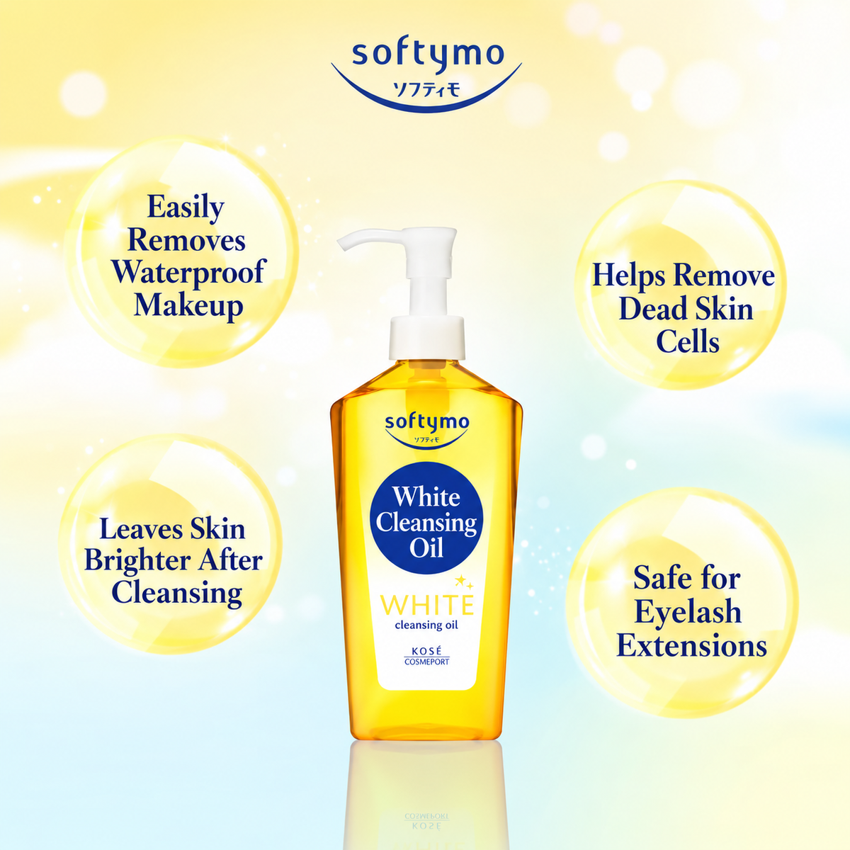 Kose - Softymo White Cleansing Oil (240ml)