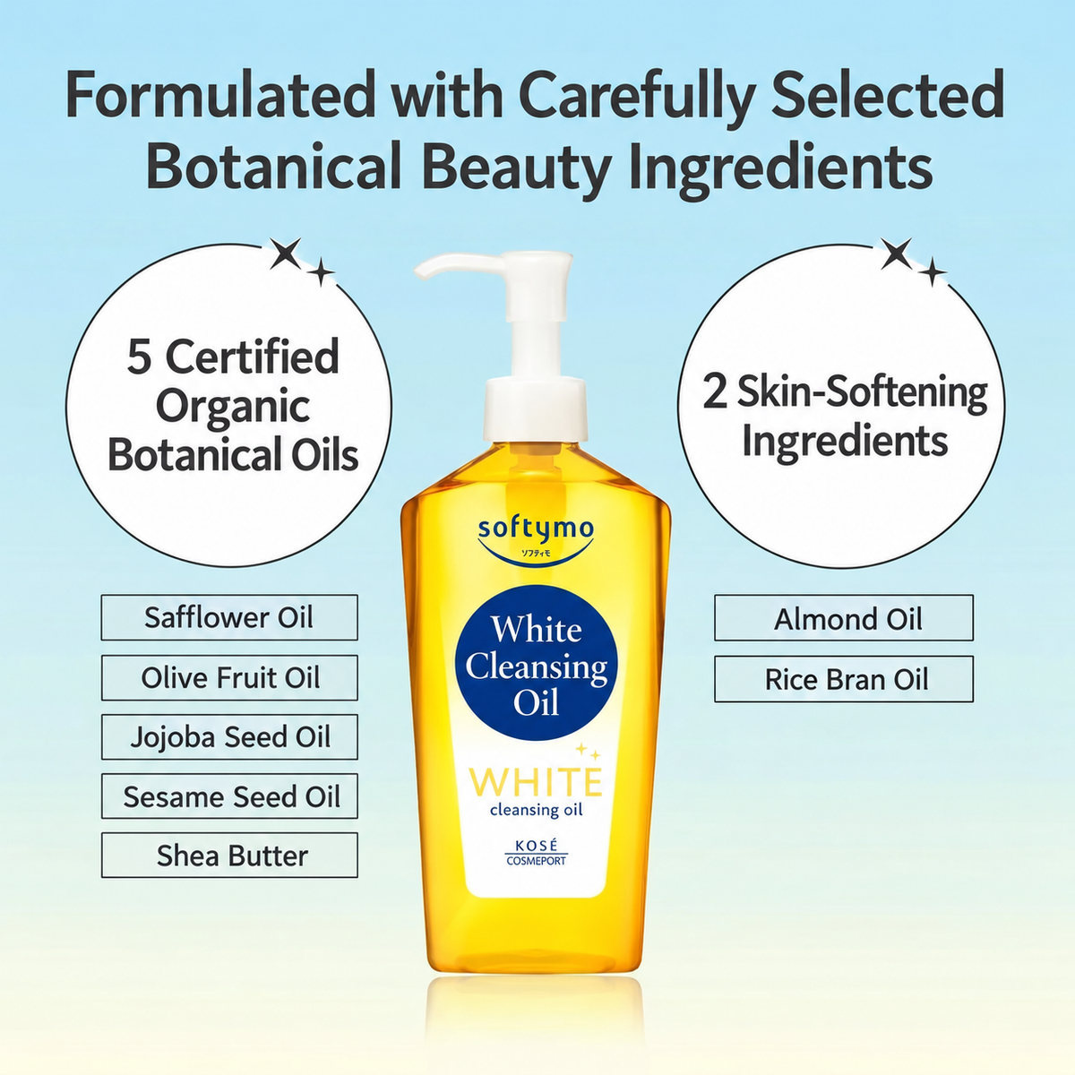 Kose - Softymo White Cleansing Oil (240ml)